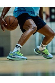 Resim Skechers Skx Nexus Erkek Gri Basketbol Ayakkabısı 253015 Ccgr 