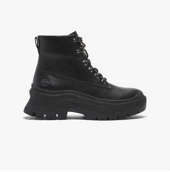 Timberland Roxie Lane Mıd Lace Up Kadın Siyah Bot Tb0a295jw021 Siyah