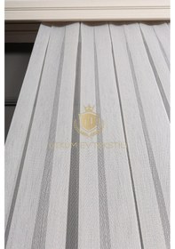 Resim Balık Sırtı Armür Düz Tül Perde 