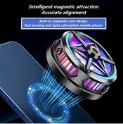 Resim NOMTEKNO CoolMagS6 MANYETIK KENDİNDEN YAPIŞMALI VE ANDROID UYUMLU TELEFON SOĞUTUCU FAN 