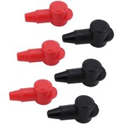 Resim Suntek 6x Akü Terminal Kapakları Yalıtım Kapağı Suv Atv 5cmx2.5cm 