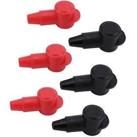 Resim Suntek 6x Akü Terminal Kapakları Yalıtım Kapağı Suv Atv 5cmx2.5cm 