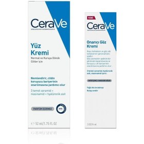 Resim Cerave Onarıcı Göz Kremi 14 Ml Ve Yüz Kremi 52 Ml Set 