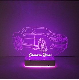 Resim Kişiye Özel 3D Spor Araba Masaüstü Led Lamba 