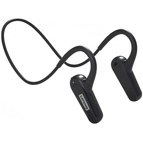 Resim Skycity Lenovo Xe06 Siyah Hava Konduktörlü Bluetooth 5.0 Kulaklık - Ipx7 Su Geçirmez, Ağırlık 33g, Kolay Bağlantı, Konuşma Mikrofonlu 