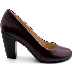 Resim Dr.Comfort Ortopedik Kadın Klasik Topuklu Ayakkabı Dr.Sky2 Bordo Bordo 