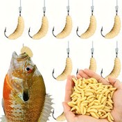 Resim 60/25 adet Premium Simülasyon Balıkçılık Yemleri, Biyonik Yumuşak Yumurta Balıkçılık Yemleri - Gerçekçi Yumurta Tasarımı, Yumuşak Sentetik Kauçuk, 2.03cm - Tatlı ve Tuzlu Sular için İdeal, Gerçekçi Balıkçılık Yemi | Gerçekçi Yumurta Tasarımı | Balıkçılık için Yumurtalar, Balıkçılık Malzemeleri, Pil Olmadan 