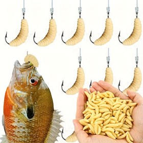 Resim 60/25 adet Premium Simülasyon Balıkçılık Yemleri, Biyonik Yumuşak Yumurta Balıkçılık Yemleri - Gerçekçi Yumurta Tasarımı, Yumuşak Sentetik Kauçuk, 2.03cm - Tatlı ve Tuzlu Sular için İdeal, Gerçekçi Balıkçılık Yemi | Gerçekçi Yumurta Tasarımı | Balıkçılık için Yumurtalar, Balıkçılık Malzemeleri, Pil Olmadan 