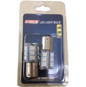 Resim Motosiklet ve Otomobil Stop Ampul 18led 1016 Çakar Kırmızı Şaşı 