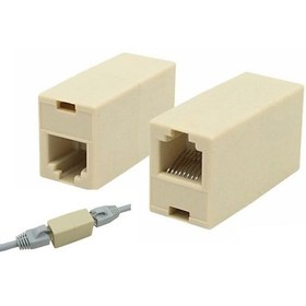Resim Adsl Kablo Uzatma Aparatı Rj45 Ek Cat5 Cat6 Ara (Köprü) - Gri 