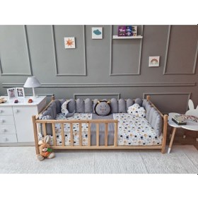 Resim Montessori Beşik Uyku Seti - Çit Kenar Koruma 