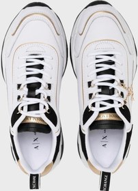 Resim Armani Exchange XDX104 XV580 S037 Kadın Ayakkabı Beyaz - Siyah 