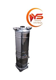 Resim 40Lt Büyük Boy Çay Semaveri 20Dk Kaynatma Odunlu Kömürlü Cay Sema 