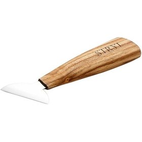 Resim Stryi 187050 Ahşap Yontma Oyma Kamp Bıçağı 50 Mm Kahverengi 