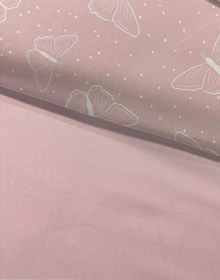 Resim Evmila Minik Kelebekler Desenli Nevresim Takımı - 160x220cm Nevresim +50x70cm Yastık Kılıfı+90x190cm Çarşaf 