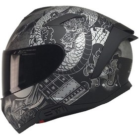 Resim MTS X-340 FULL FACE KASK GOLDY GREY 