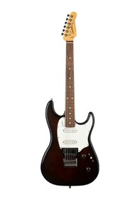 Resim Godin Session HT RN Elektro Gitar (Bourbon Burst) 