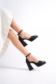 Resim Platform Yüksek Topuk Kadın Ayakkabı Rmn02 