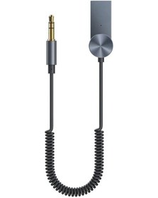 Resim Ollevra Araba İçin Bluetooth Aux Alıcısı Wireless Araç Kiti 