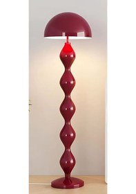 Resim Yüceeller Modern Dekortaif Lambader Bordo 