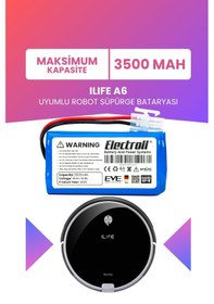 Resim Ilıfe A6 Uyumlu Batarya Maksimum Kapasite 3500mah Pil 