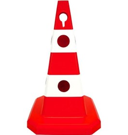 Resim Ultra Kedi Gözlü Trafik Konisi 60 Cm Trafik Dubası N11.30 