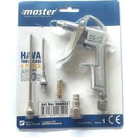 Resim Kl Home 5 Parça Metal Uzun ve Kısa Hava Tabancası Seti - Hava Püskürtme ve Temizleme Aracı 