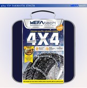 Resim Mefatech Oto Lastik Kar Zinciri 215/50/R18 4x4 Tipi Takmatik Kolay Montaj Binek Suv Minibüs 