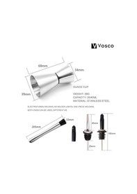 Resim 6 Parça Kokteyl Seti 750ml Avantajlı Shaker Paketi 
