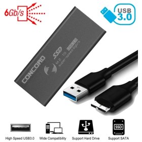 Resim Norino M2 Sata Ngff To USB 3.0 Harddisk Kutusu Concord C-898 