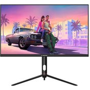 Resim Rampage Glacıer Gl27r180q 27" 180hz 1ms Auo Ips Qhd 2k Pivot Siyah Oyuncu Monitörü 