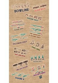 Resim Buffalo Bandana The Knots Buff Siyah 