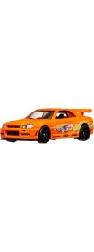 Resim Hot Wheels Fast-Furious Premium Araba Nissan Skyline Gt-R (BNR34) HNW46-HKD21 