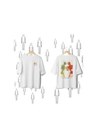 Resim Isalone Serisi No:8 T-shirt - Siyah 