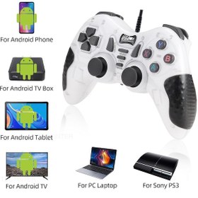 Resim Mt40 Çift Analoglu Kol Usb Pc Bilgisayar Ps3 Oyun Kolu Gamepad La 