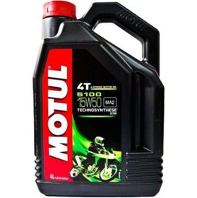 Resim Motul 5100 15w50 Motosiklet Yağı (4 LT.) 