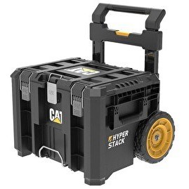 Resim CAT DA41004 HYPER STACK 60 Litre Ağır Hizmet Tipi Tekerlekli Kilitli Takım Çantası 