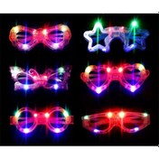 Resim Led Işıklı Karışık 6 Model Yanar Söner Parti Gözlüğü 6 Adet 4832 Diğer 