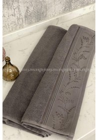 Resim Ditsy El-yüz Havlusu 6 Adet-antrasit-gri Antrasit - Gri 