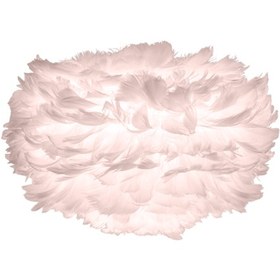 Resim EOS Kaz Tüyü Avize Mini Pembe 35cm Lambader Masa Lamba Başlığı - Ön Sipariş 10-12 Hafta 