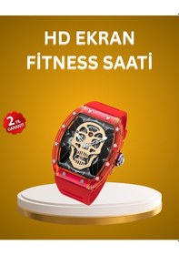 Resim Geniş Ekranlı Akıllı Saat Şık Ve Modern Tasarım 