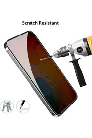 Resim Powerfox Iphone 13 Pro Max Kırılmaz Cam Full Kaplayan Privacy Hayalet Ekran Koruyucu 
