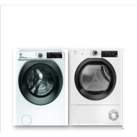 Resim Hoover 2'li Çamaşır Makinesi+Kurutma Makinesi 10 kg (Hw 210AMBS/1-HREH10A2TBE) 