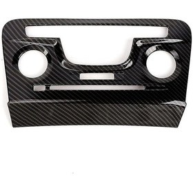 Resim 2011-2014 Şarj Cihazı Aksesuarları İçin Karbon Fiber Ac Klima Paneli Kapağı - Kaiyi 