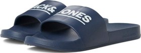 Resim Jack&Jones Erkek Marka Logolu Günlük Lacivert Terlik - 12236477 