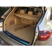 Resim Porsche Cayenne 2011-2019 Kasa Bagaj Havuzu Bej Renk Kaucuk 3D 