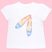 Resim Mavipink Kız Bebek My Favourite Shoes Kısa Kol Tişört 
