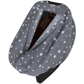 Resim Sevi Bebe Pratik Emzirme Yastığı Gri Yıldız 