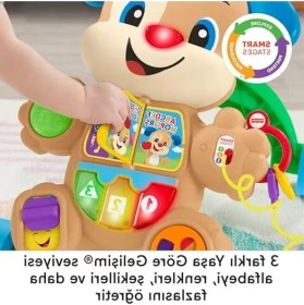 Resim Eğitici Renkli Yürüteç ile Sayı ve Şekil Öğrenimi 