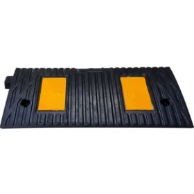 Resim İleri Trafik Kauçuk Rampa, Otopark Rampası, Kaldırım Rampası 50X25X4 cm 